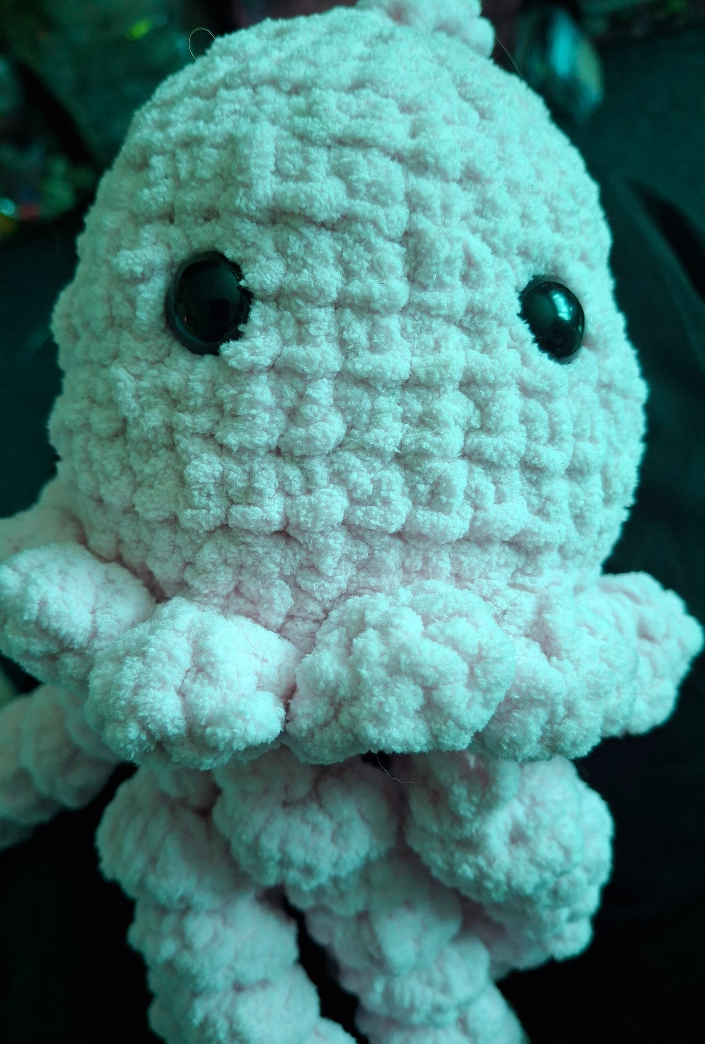 Crocheted jellyfish