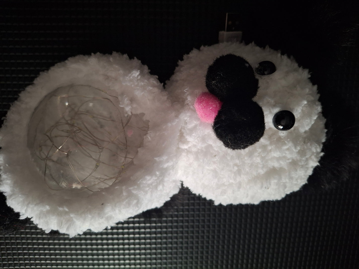 Knitted nightlight