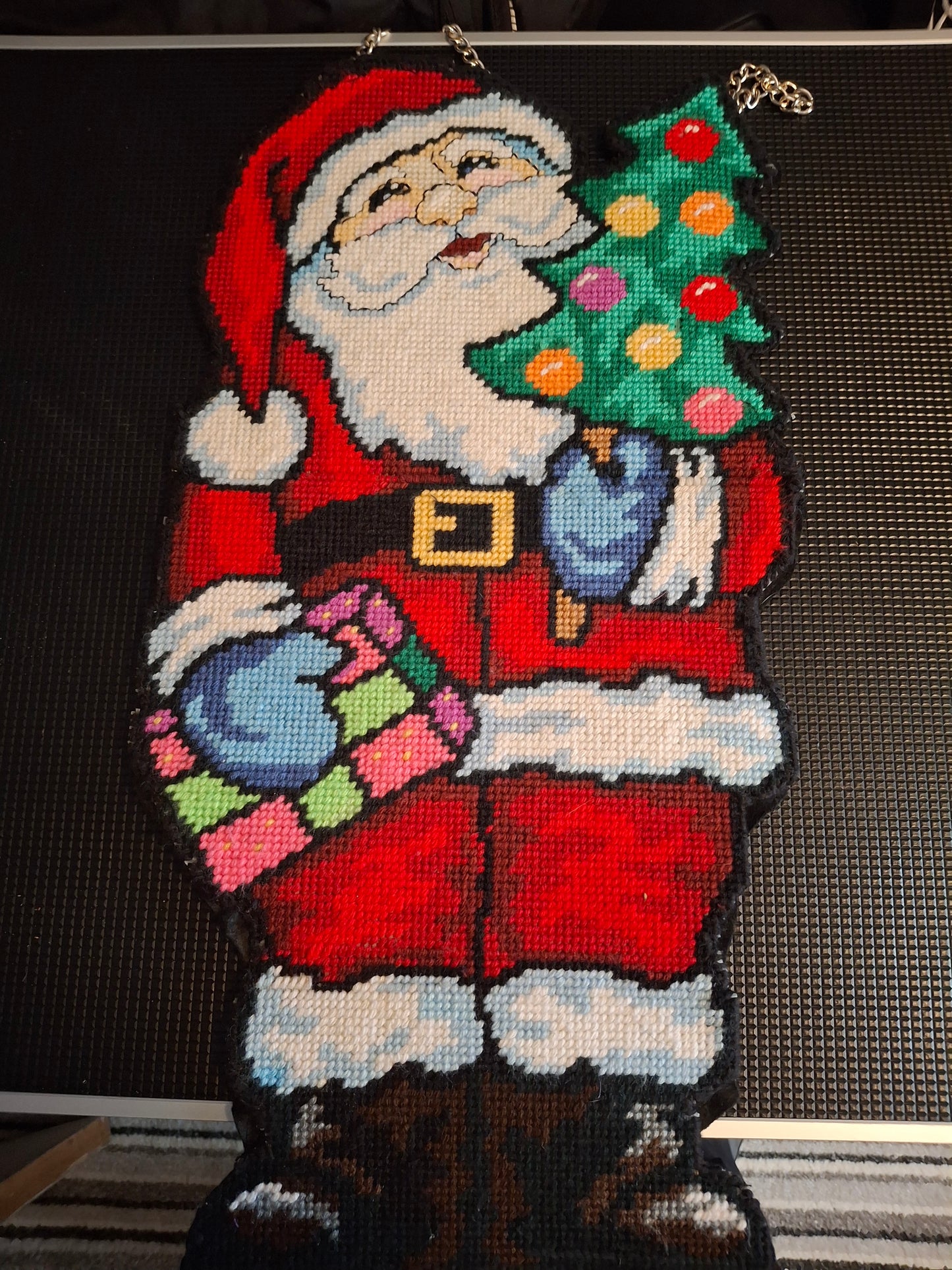 Santa clause wall hanger or door
