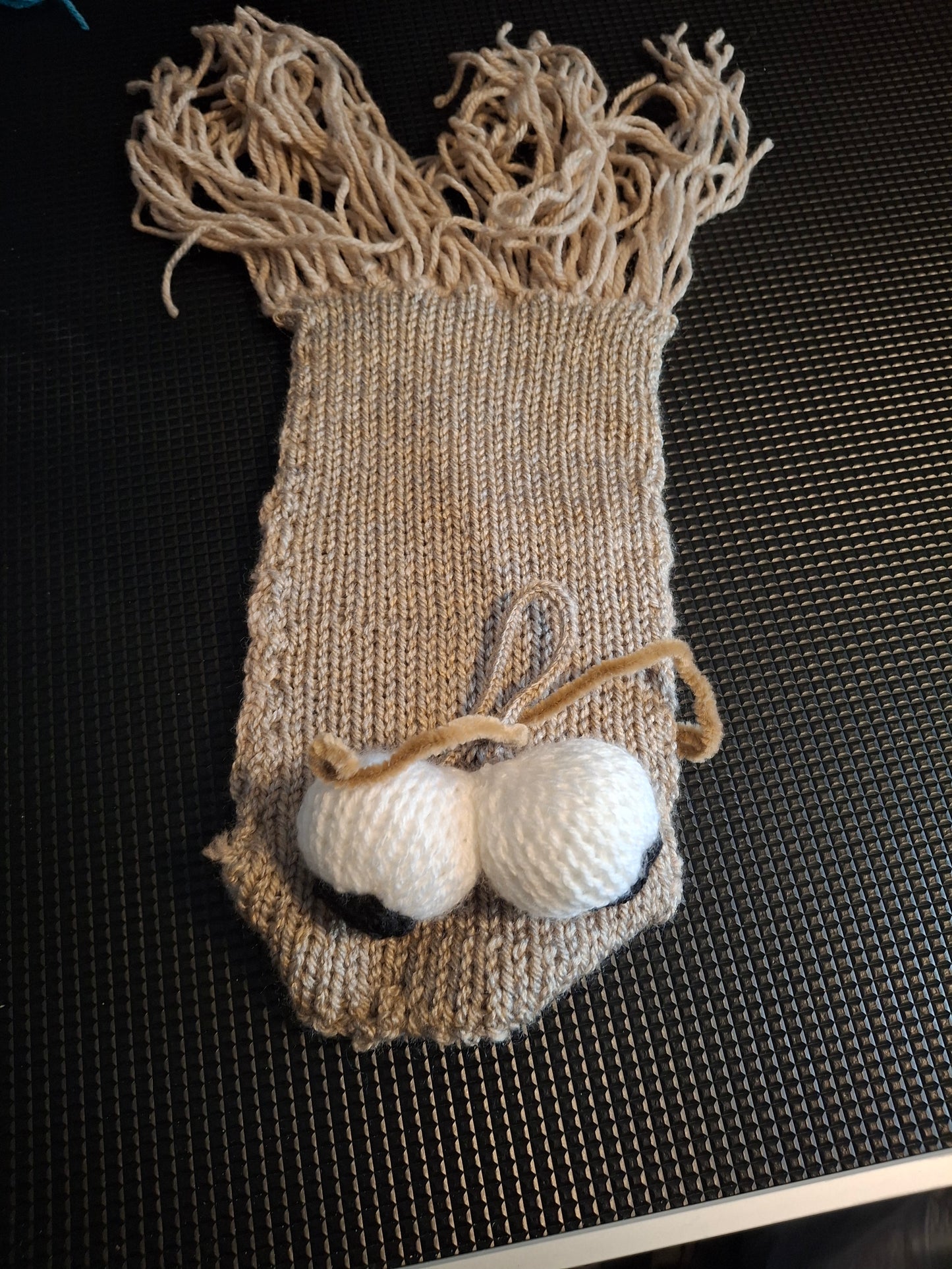 Yip yap bags knitted