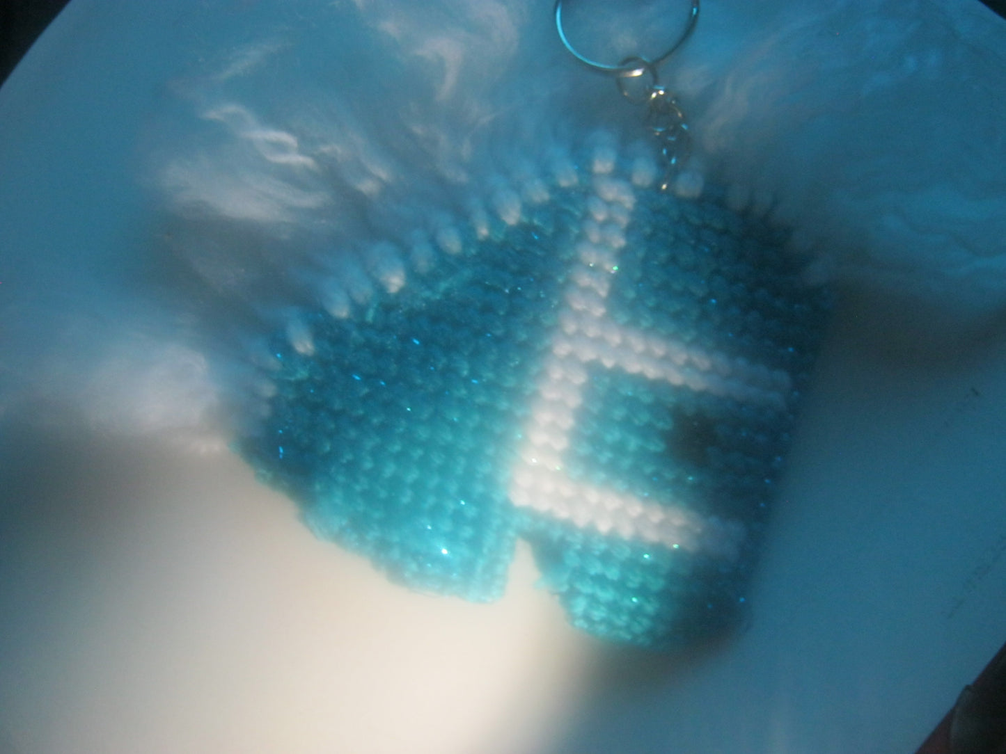 horse plastic canvas keyrings