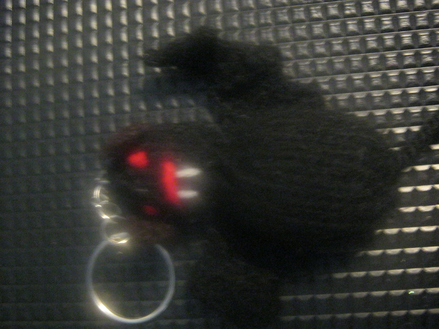 assortment of keyrings that are knitted or crocheted
