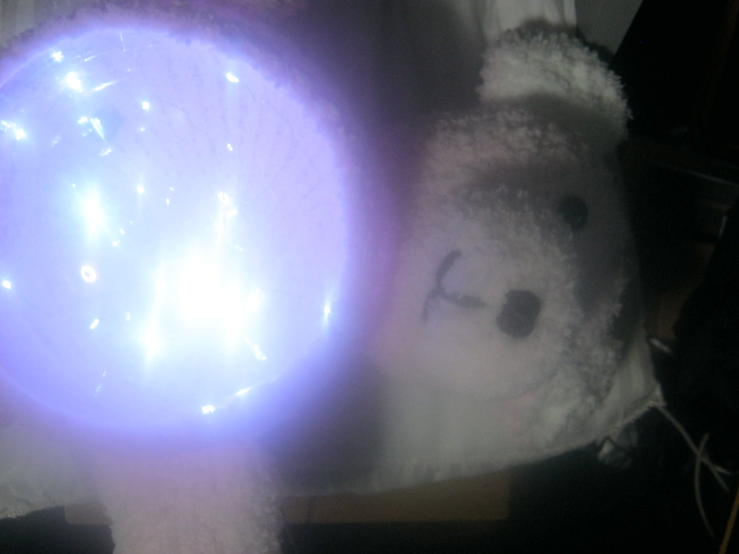 knitted USB nightlights bear