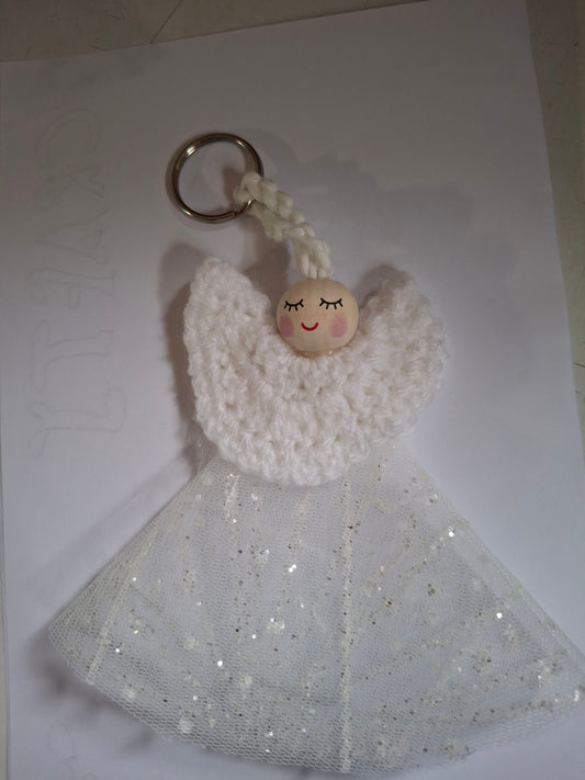 Crocheted angel
