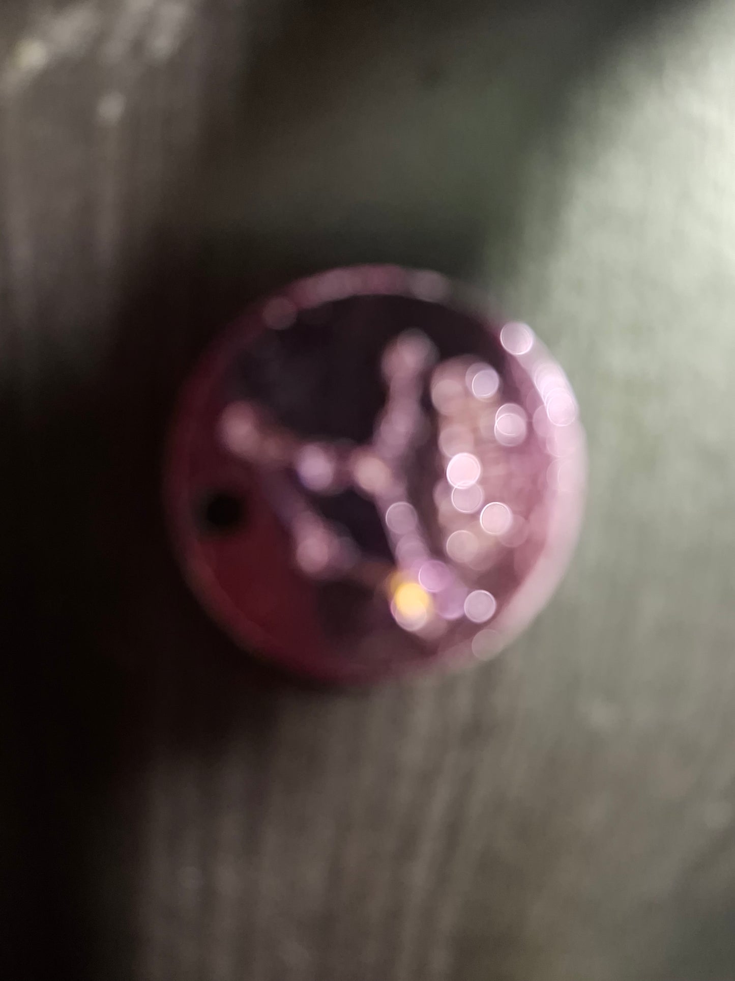 Star sign uv resin with gold leaf