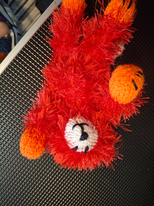Furry lion teddy