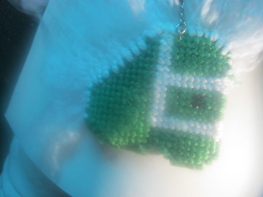 horse plastic canvas keyrings