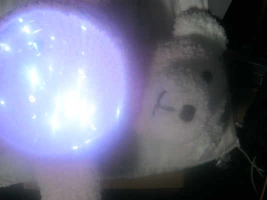 knitted USB nightlights bear